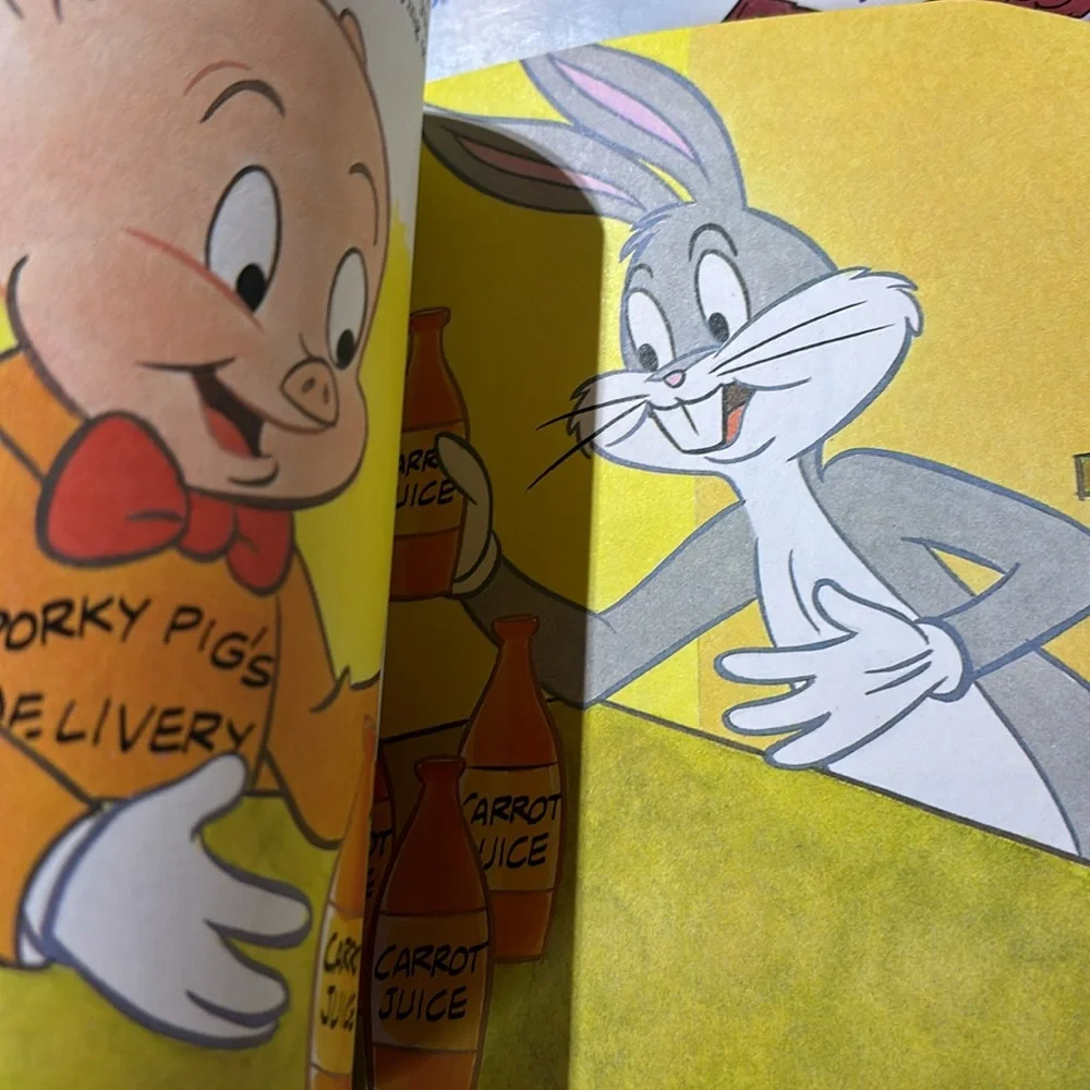 Tiny Toons Books Warner Bros Tiny Toons Children’s Books 1990s VTG Cartoon